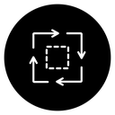 Sequential process icon