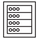 Server rack icon