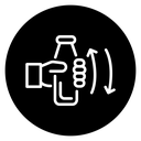Shake well icon
