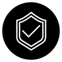 Shield check icon