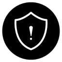 Shield exclamation 2 icon