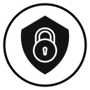 Shield lock icon