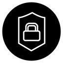 Shield lock icon