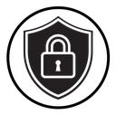 Shield lock icon