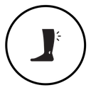 Shin pain icon