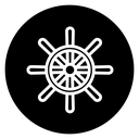 Ship wheel 2 icon