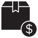 Shipping charges icon