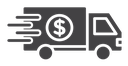 Shipping charges icon
