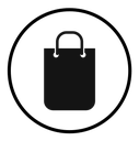 Shopping bag icon