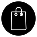 Shopping bag icon