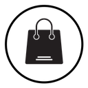 Shopping bag icon