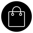 Shopping bag icon