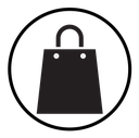 Shopping bag icon
