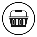 Shopping basket icon