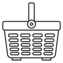 Shopping basket icon