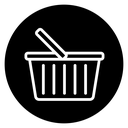 Shopping basket icon