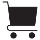 Shopping trolley icon