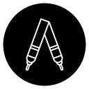 Shoulder strap icon
