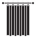Shower curtain icon