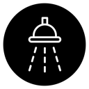 Shower down icon