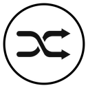 Shuffle icon