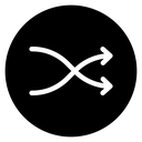 Shuffle arrow icon
