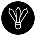 Shuttlecock icon