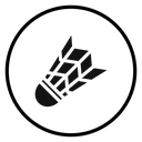 Shuttlecock icon