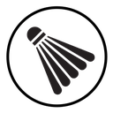 Shuttlecock icon