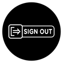 Sign out icon
