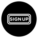 Sign up icon