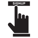 Sign up icon