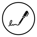 Signature icon