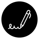 Signature icon