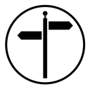 Signpost icon