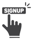 Signup icon