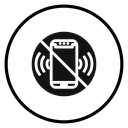 Silent phone icon
