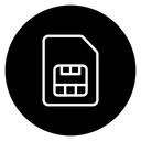 Sim card 3 icon