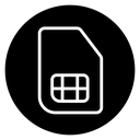 Sim card 2 icon