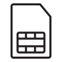 Sim card set icon