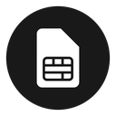 Sim card 2 icon