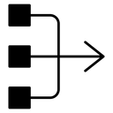 Simplify Black Filled icon