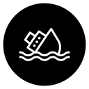 Sinking icon