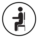 Sitting icon