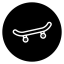 Skateboard icon