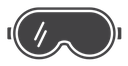 Ski goggles icon
