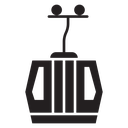 Ski lift icon
