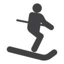 Skiing icon