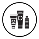 Skincare products icon