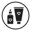 Skincare products icon